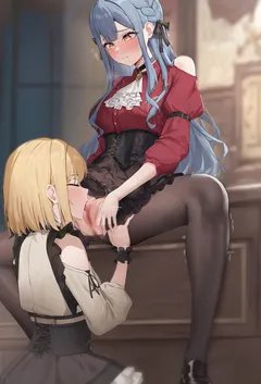 挟祥子以令初华—在二人世界中逐步堕落的金发少女