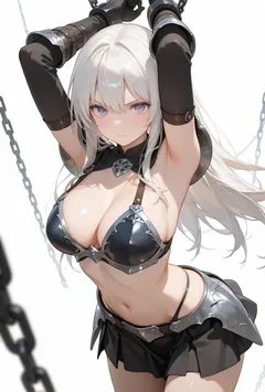 王国最强的傲娇金发纯洁女圣骑士，才不会被调教……自愿成为邪恶巫妖的淫乱命匣什么的